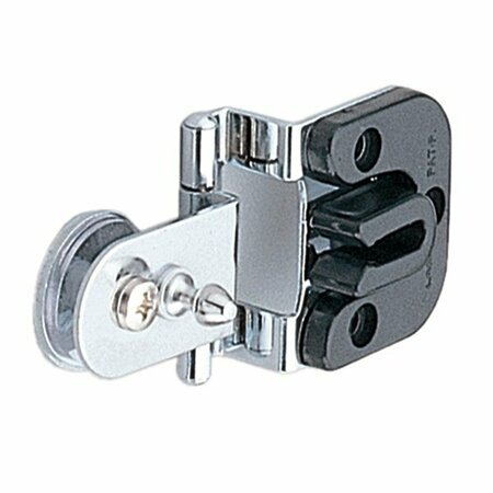 SUGATSUNE Ghc348-Cr Chrome Glass Door Hinge With Catch GHC-34/8/CR